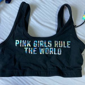 Victoria’s Secret pink sports bra